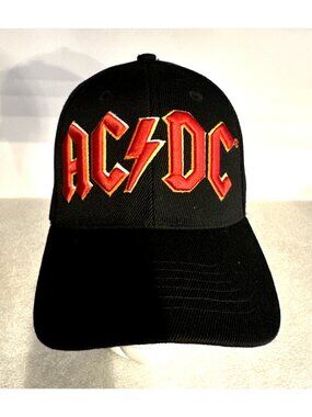 AC/DC POWER UP Tour Hat Cap Embroidered Adjustable Snapback Black Red Yellow